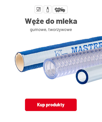 Węże do mleka Węże do mleka