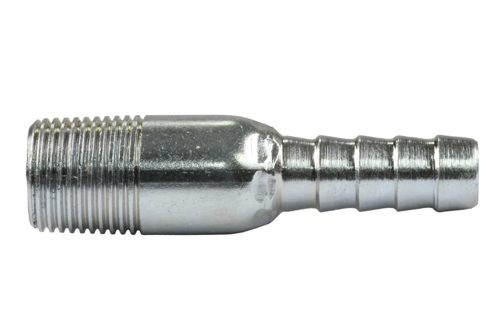 Hose end with male thread BSPT, carbon steel, type CNP