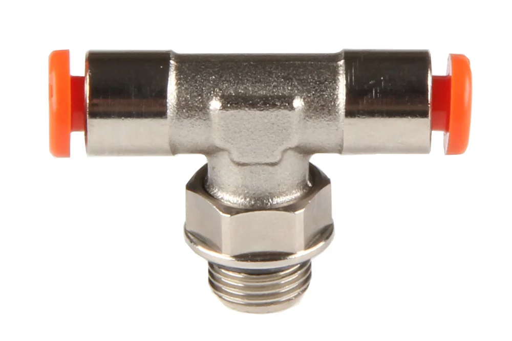 Adjustable T push-in tee with male thread, type R32