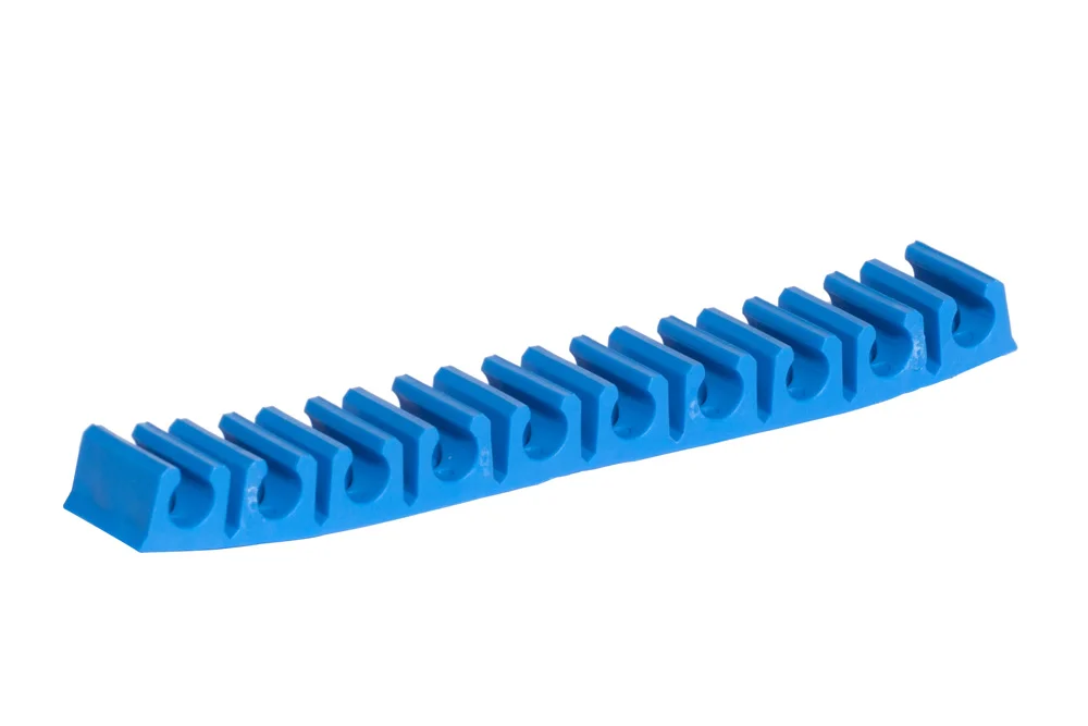 Mounting rail for pneumatic hoses KK