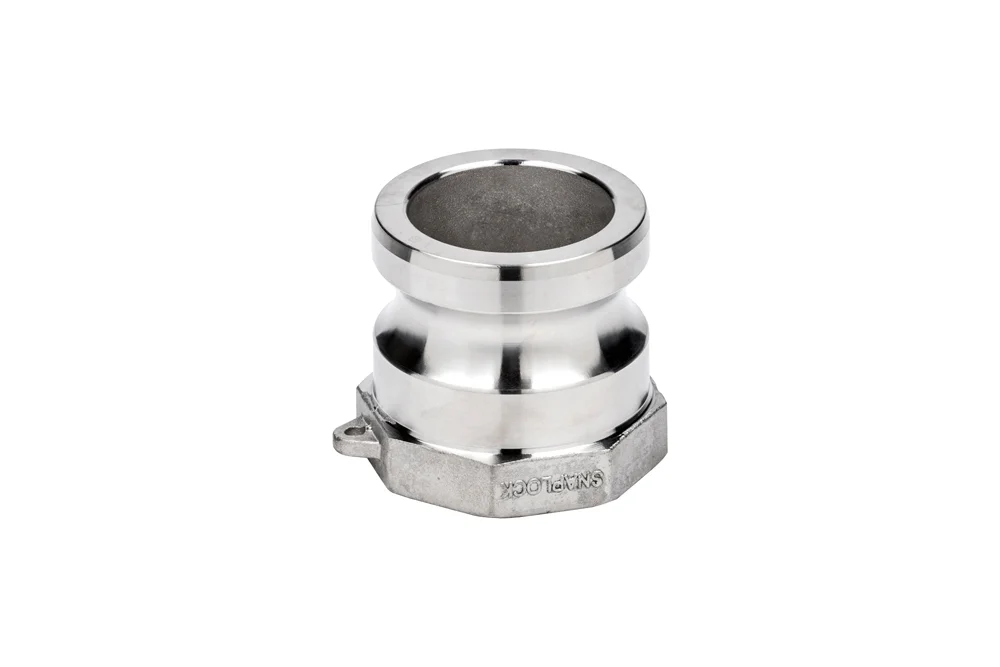 CAMLOCK A coupling plug with female thread, stainless steel