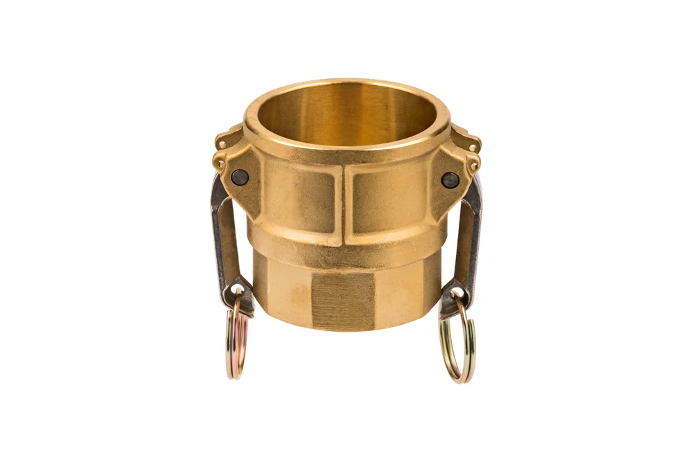 CAMLOCK coupling socket D with female thread, brass