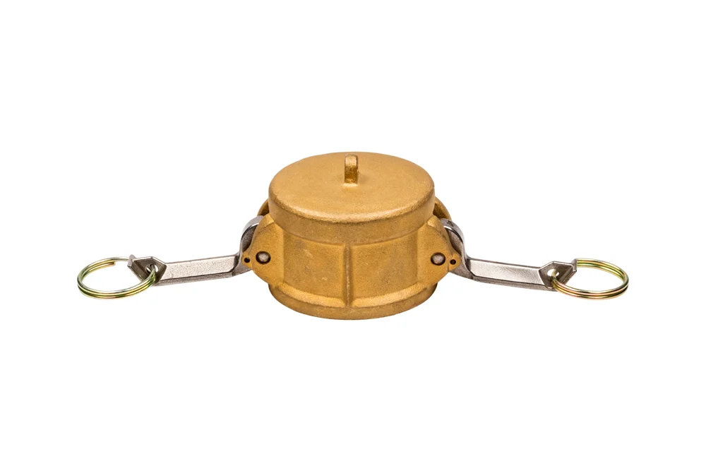 CAMLOCK DC plug cap, brass