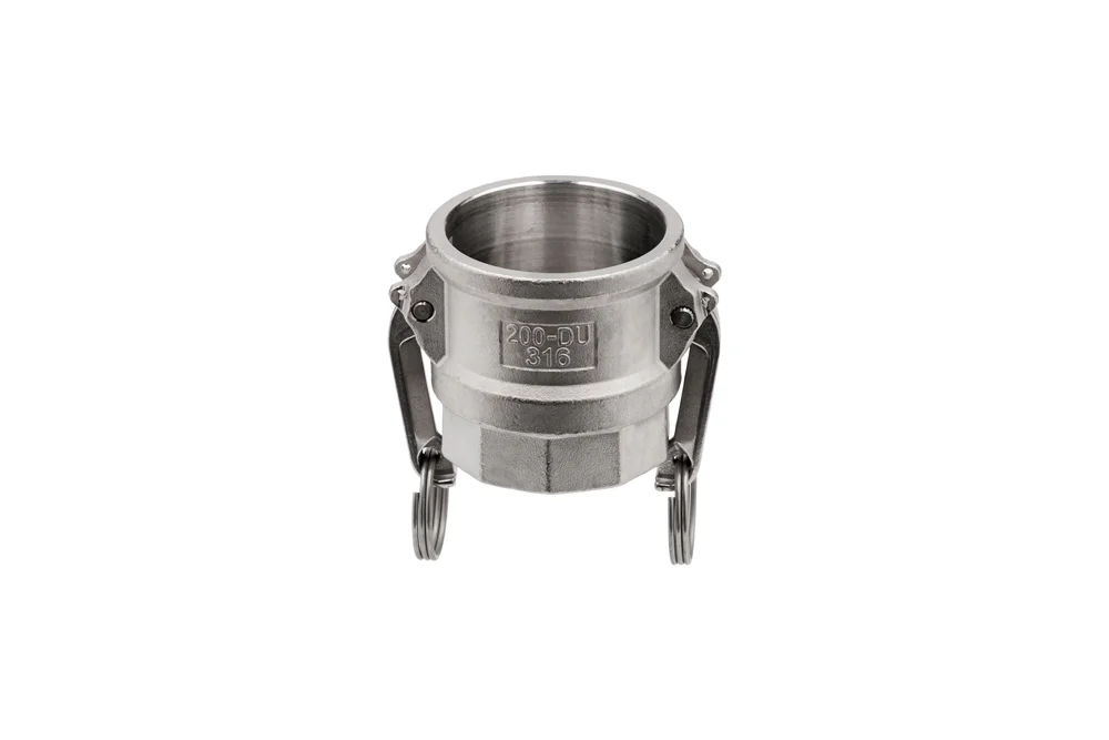 CAMLOCK DU coupling socket with female thread, stainless steel