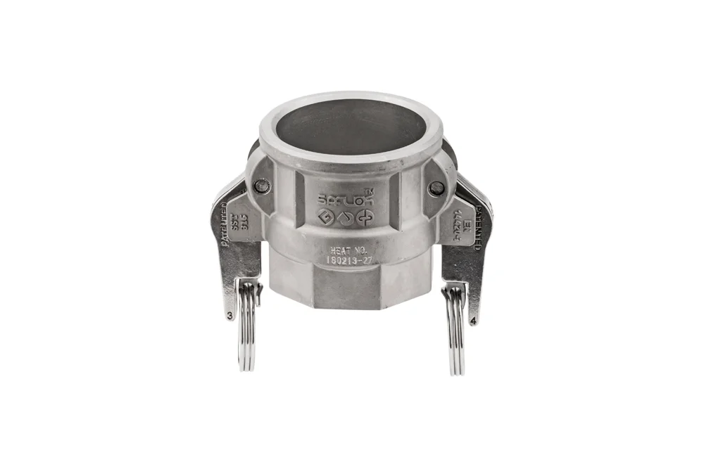 SAFLOK® socket D with BSP female thread, stainless steel