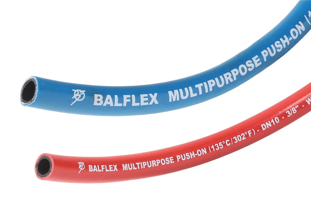 Self-gripping PUSH-ON hose for injection mould cooling MULTI PUSH