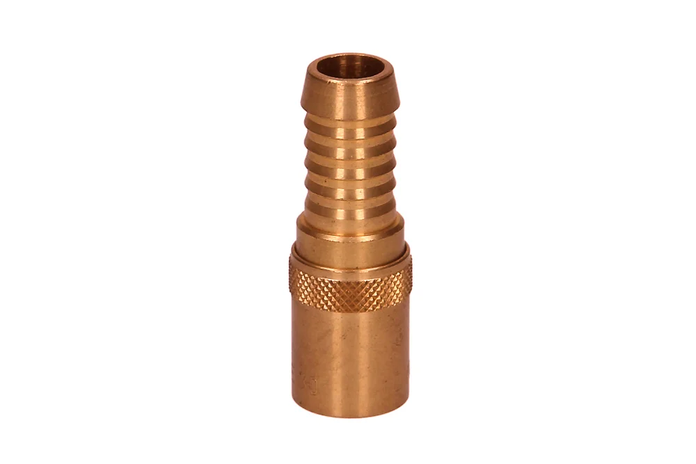 Socket quick coupling for injection moulds with hose tail without valve, DYROS series 30