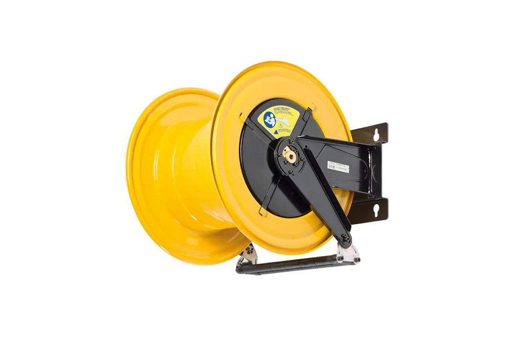 Automatic drum hose reel ECODORA E-560, carbon steel
