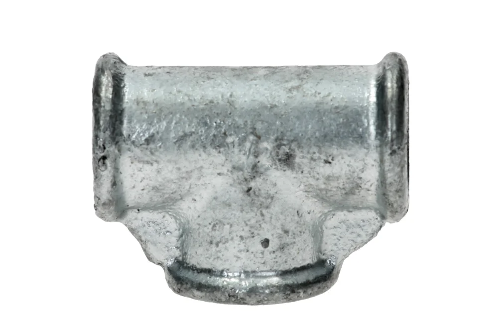 Tee with female thread BSP, cast iron, type 130/25