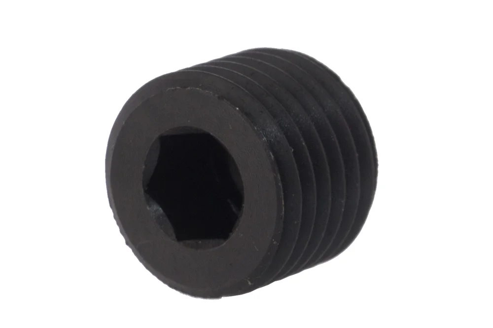 Cap for UHP with male thread, 700 bar, carbon steel, type RC