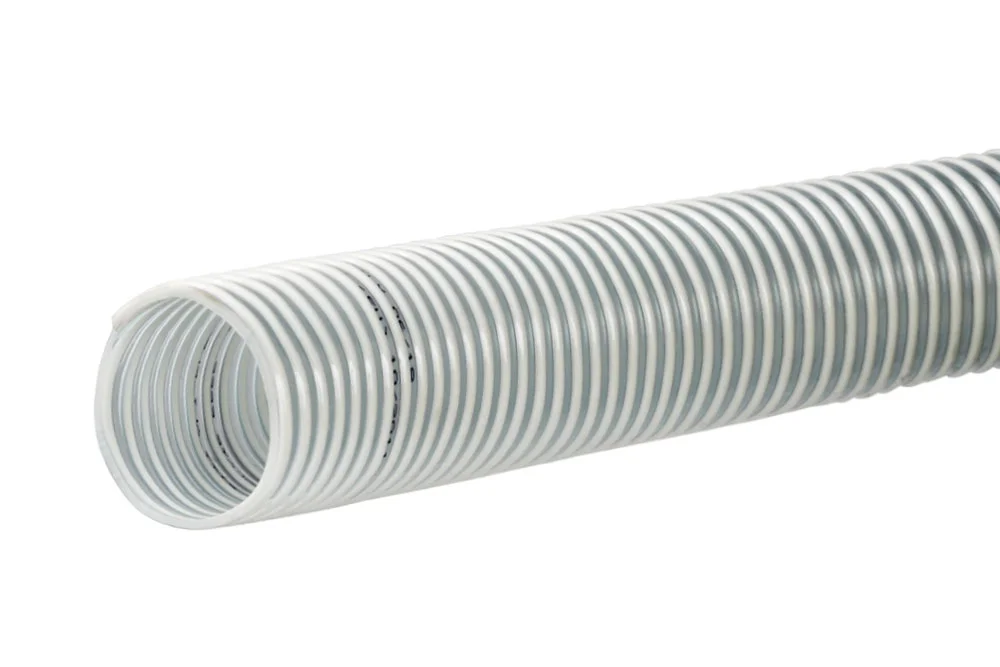 PVC food-grade hose reinforced with hard PVC spiral, ALIFLEX