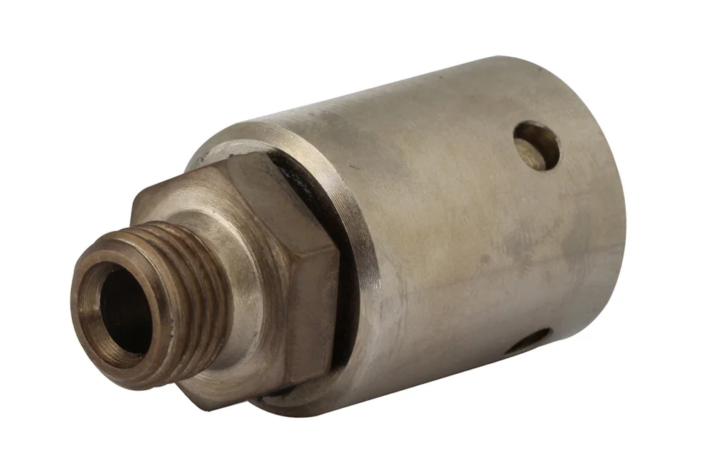 GT swivel coupling with female/male BSP thread, nickel-plated steel, type 1000