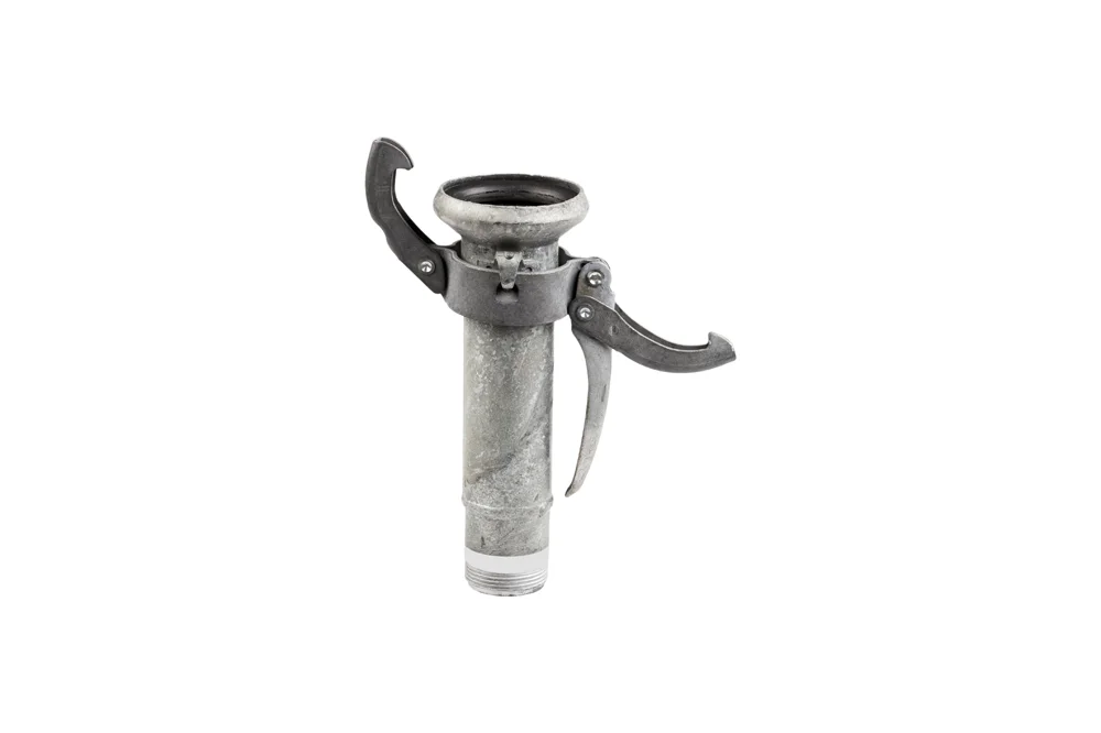 PERROT lever coupling socket with male thread BSP, carbon steel, KMG