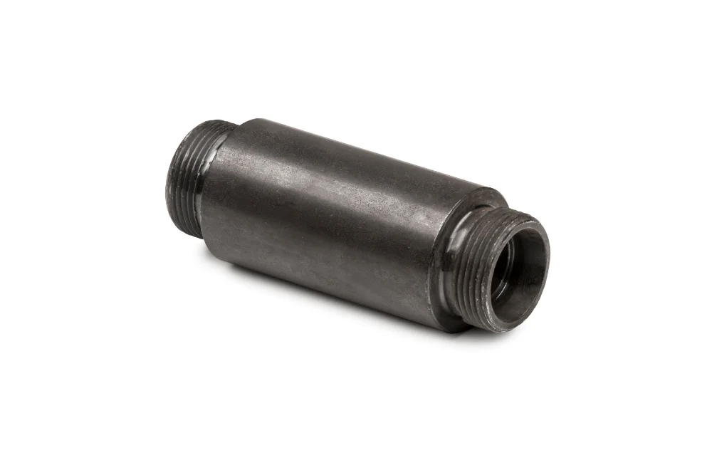 Bulkhead straight fitting for welding ESV, oiled carbon steel
