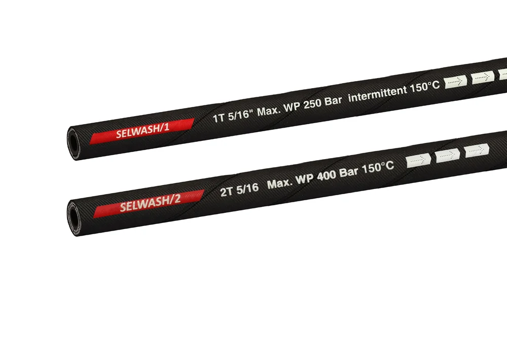 High-pressure hose for cold and hot water cleaning HYDROWASH