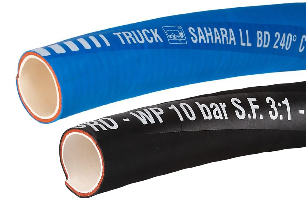 Suction and delivery hose for hot air SAHARA®LL BD, SAHARA® LL BN/PRO