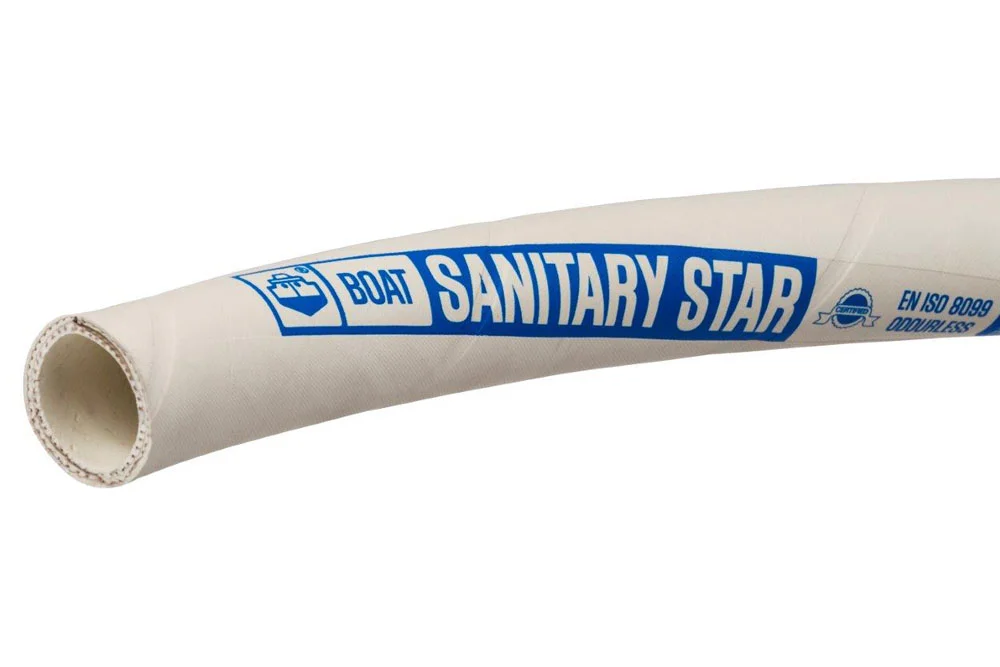 Thick-walled hose for sanitary installations on ships SANITARY STAR