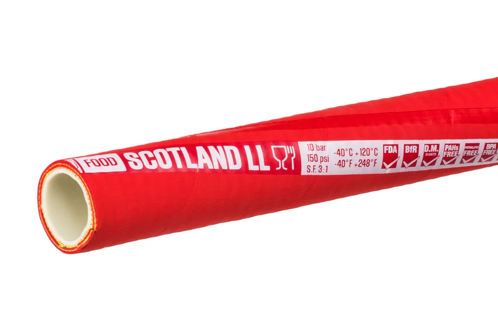Suction and delivery hose for strong alcohols SCOTLAND LL BE®