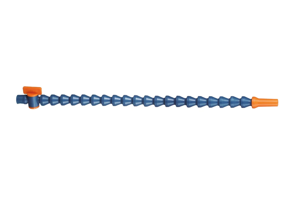 Coolant line with nozzle and valve, male thread NPT, 1/4", JETON