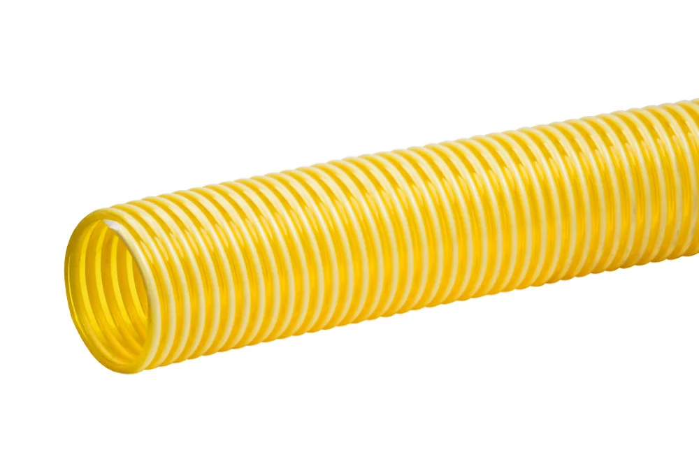 PVC food-grade hose reinforced with a hard PVC spiral LUISIANA