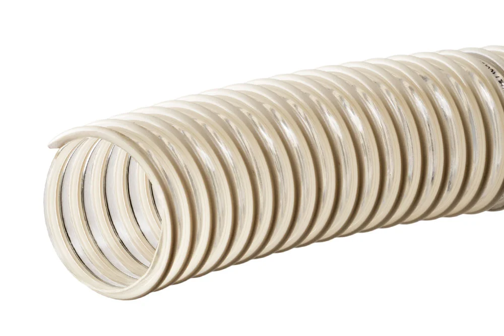 Bulk material hose for abrasive materials and dry food products OREGONPU, OREGONPUAS