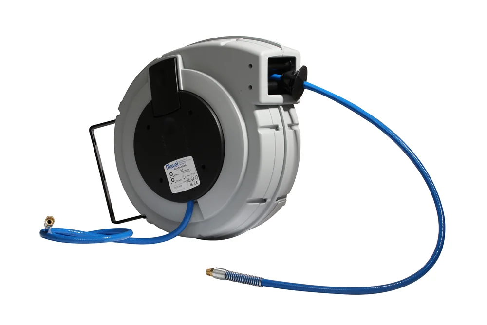 MAJOR hose reel with 15 m hose, plastic