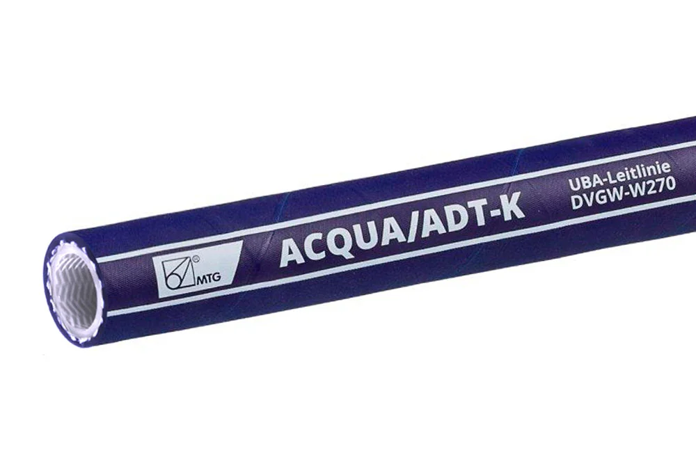 Industrial hose for transfer of cold and hot drinking water - ACQUA ADTK