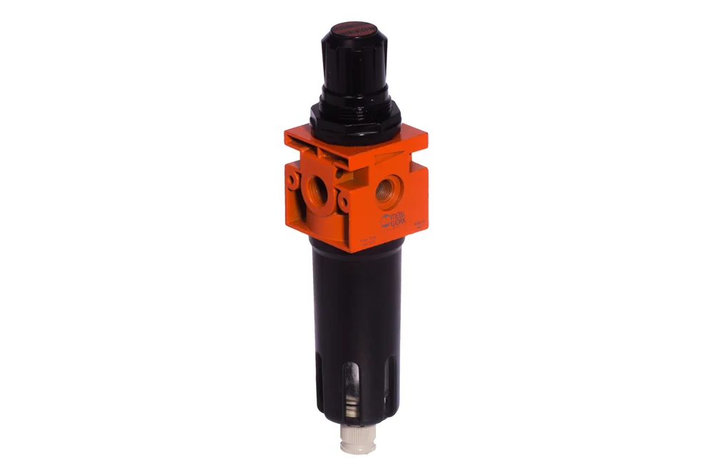 Compressed air filter with reducer (filter regulator) FR, NEW DEAL series