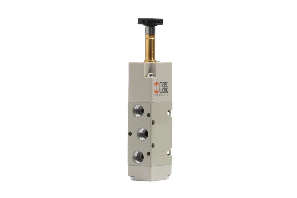 Electrically actuated pneumatic directional valve, monostable, 5/2, series 70