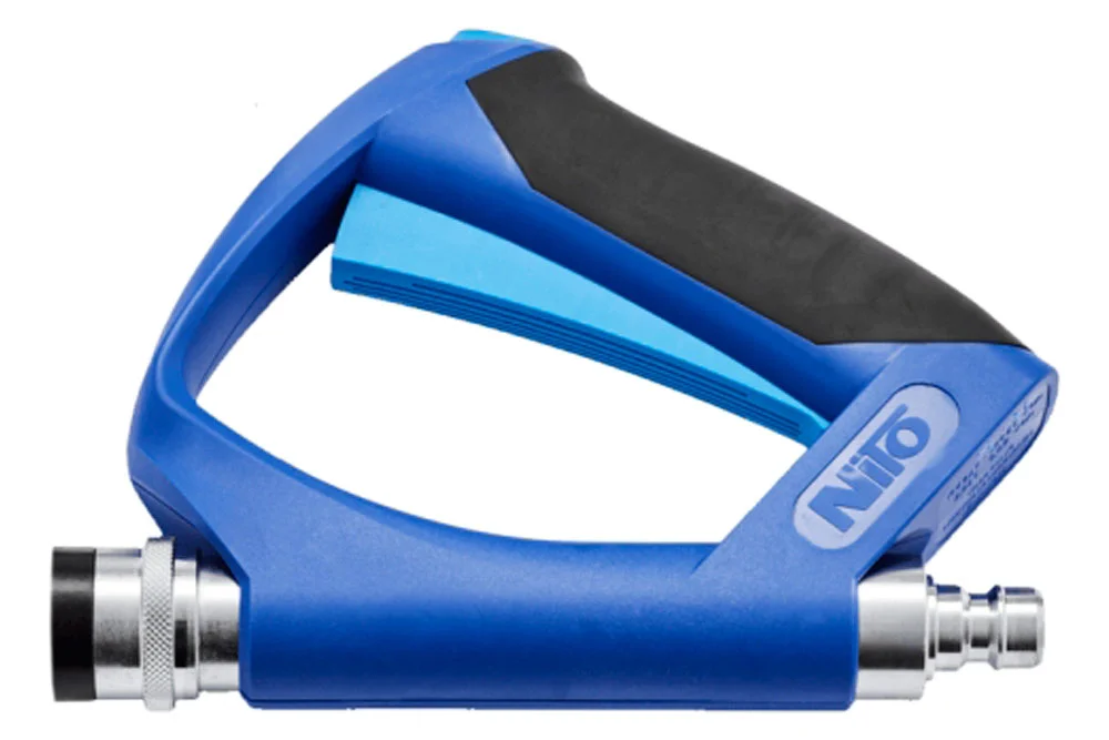Universal water gun, with NiTO 1/2" quick coupling socket for nozzle or lance, NiTO ERGO COMBI