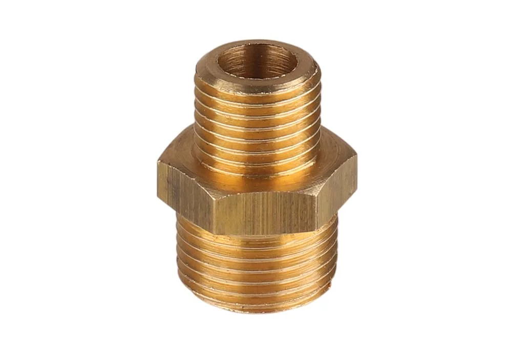 Reducing nipple with male BSP thread, brass, type 3430