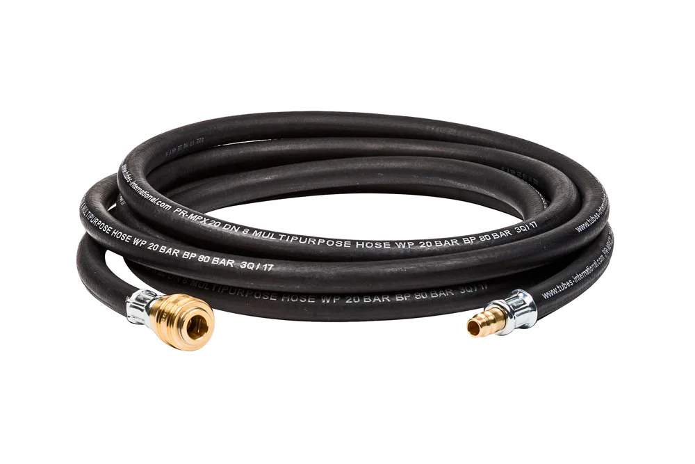 Pneumatic extension finished with Eurostandard quick couplings DN 7,2