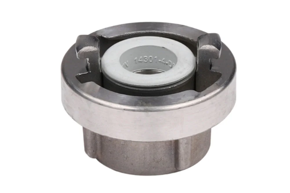 STORZ fire coupling with female BSP thread, aluminium