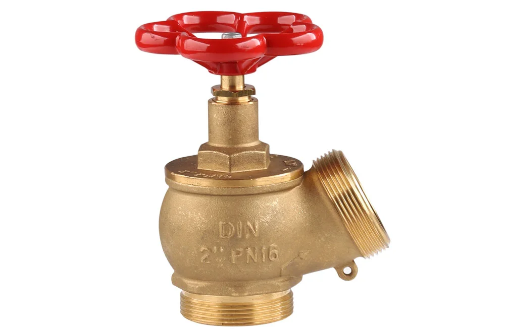 Brass hydrant valve, without STORZ couplings