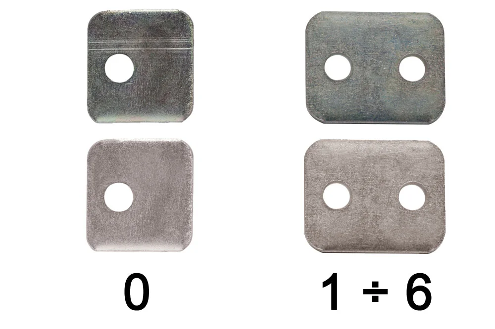 Upper plate for DIN 3015 standard clamp