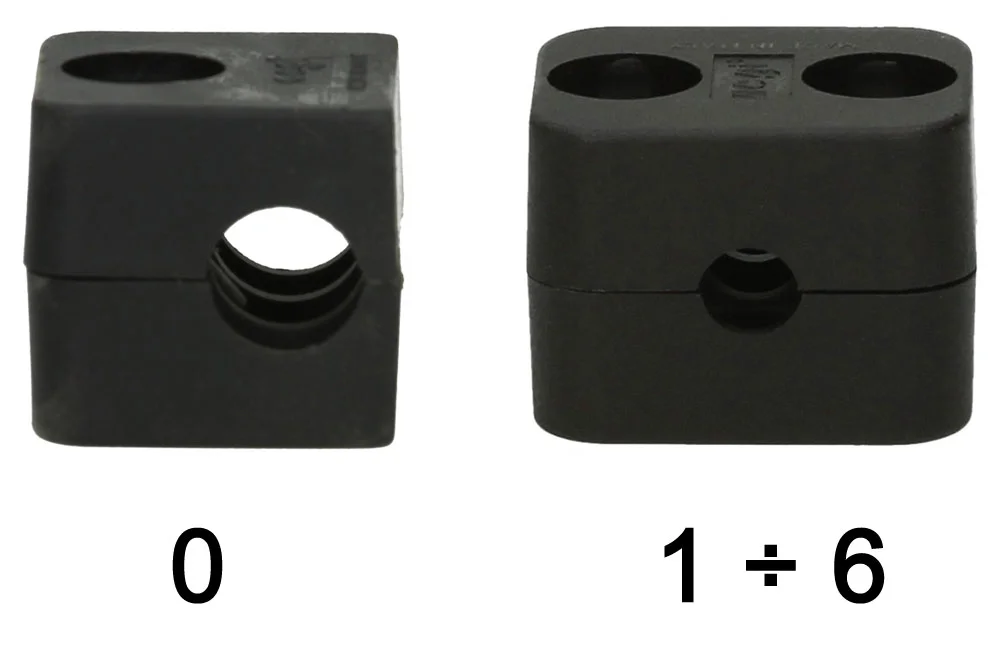 DIN 3015 standard insert, polyamide, type 101