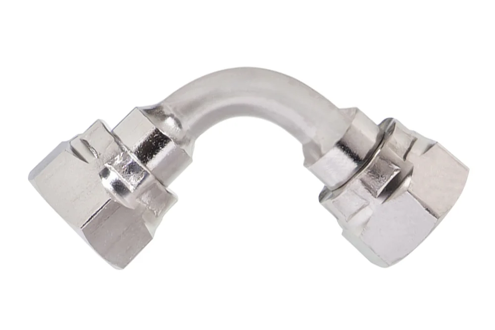 Adaptor 90° with female thread BSP, stainless steel, type A115