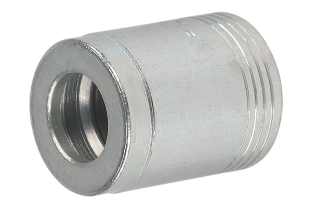 Ferrule for hydraulic hoses 4SP, R12, 4SH, carbon steel, type M9X