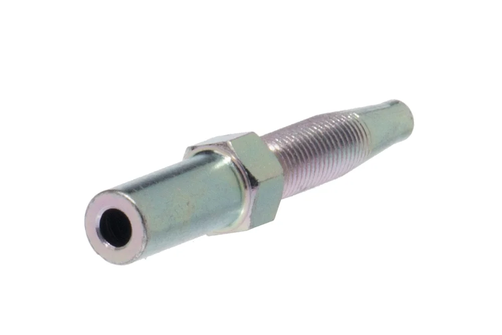 Screw-on hydraulic tube end BES, type SMR112, heavy series, carbon steel