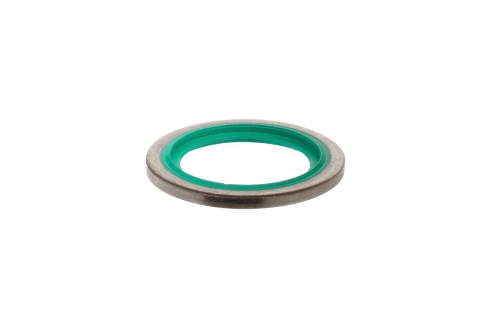 DOWTY metal-rubber gasket, inch, AISI 316L steel, Viton, type UDB