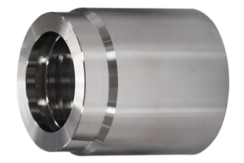 Ferrule for hydraulic hoses 1SN, 2SN, AISI 316L steel, type ZF12T