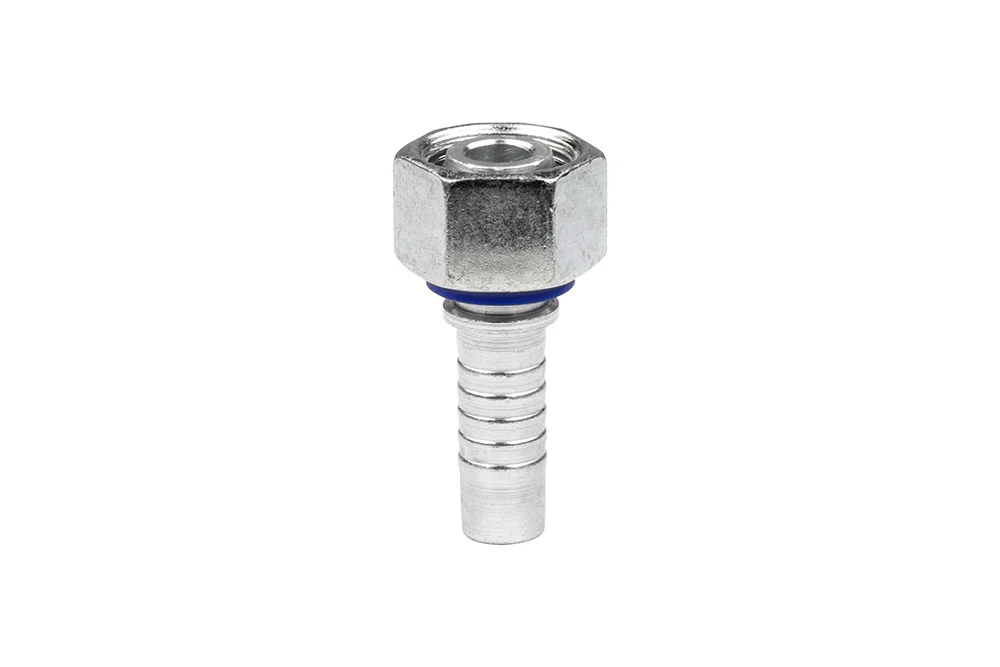 Hydraulic hose end DKOL, type ZMW121, light series, carbon steel