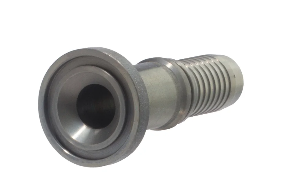 Flange hose end SAE 3000, type ZSK111, light series, carbon steel, zinc-nickel