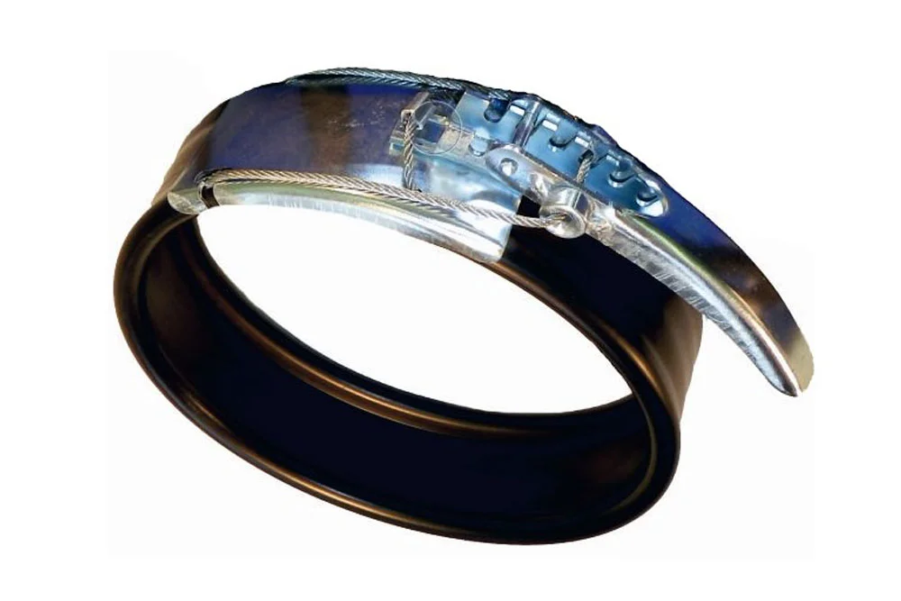 Clamp for connecting inflation and extraction hoses SPIRAFLEX CLAMP