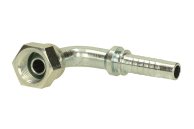 Końcówka hydrauliczna DKR 90°, typ ZBW210, stal węglowa