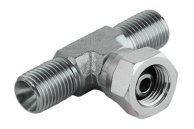 Adaptor - trójnik "T" z GW BSP/2 x GZ BSP, stal węglowa, typ A127