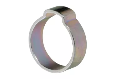 Jednoczęściowy stalowy pierścień zaciskowy EAR CLIP z 1 uchem, stal węglowa