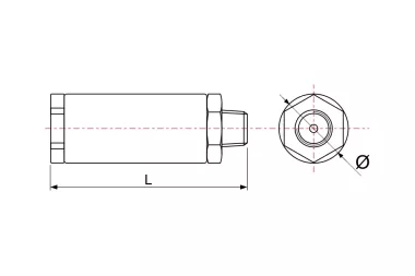 Regulator ciśnienia powietrza 6 bar Al 41 g