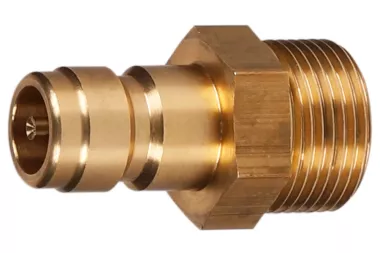 Wtyki DN 13 do szybkozłącz z gwintem mosiężne