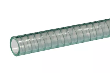 Wąż z PVC do substancji spożywczych wzmocniony spiralą z drutu stalowego ARMORVIN HNP